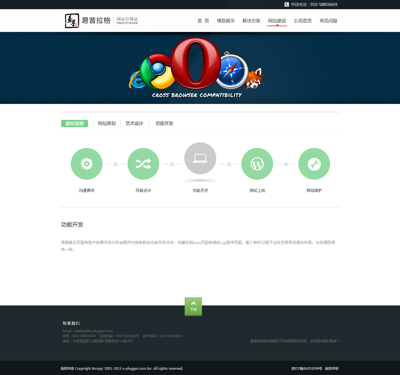 企业官网界面设计与网页开发的重要性